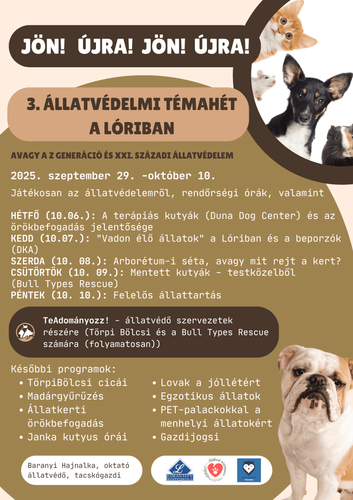 Plakát az Állatvédelmi Témahétre.png